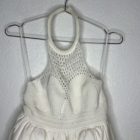 NWT A.L.C. Salines Dress White Size 6 - Picture 4 of 15